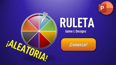 Ruleta Aleatoria En Powerpoint Jaime J Designs Happy Video Youtube