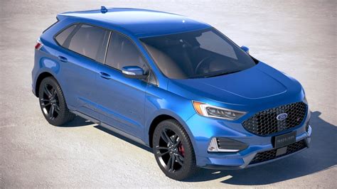 2019 Ford Edge St Blue Ovals First Performance Suv Rocks Asian