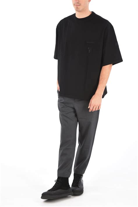 Oamc Embroidered Oversized T Shirt Men Glamood Outlet
