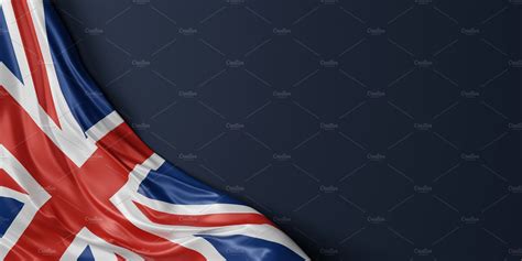 United Kingdom Flag Banner Photoshop Graphics Creative Market
