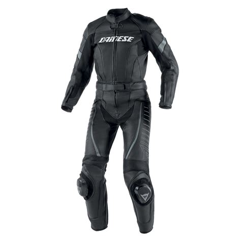 Dainese Racing 2 Pc Womens Leather Motorcycle Suit Blackblkanthracite