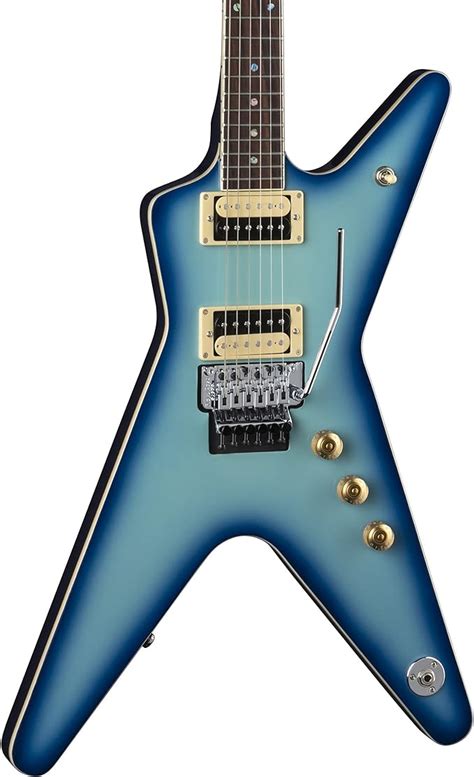 Dean Ml 79 Floyd Rose Guitare électrique Bleu Amazonfr Instruments