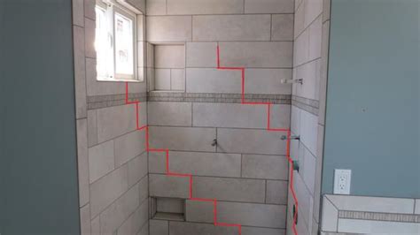 This feature is not available right now. 12x24" tile floor layout in small bathroom - Ceramic Tile ...
