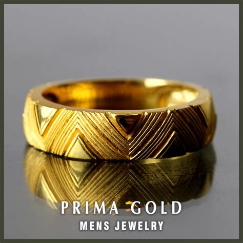 Prima Gold Japan Mens Pure Gold Ring Gold Pure Gold K24yg Primagold