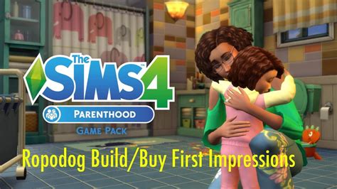 Sims 4 Parenthood Buildbuy Mode First Impressions Youtube