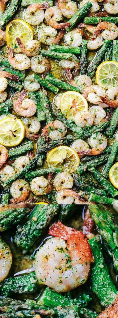 I absolutely love asparagus so i wanted to keep the flavors of this dish simple. Sheet Pan Lemon Garlic Butter Shrimp with Asparagus in ...