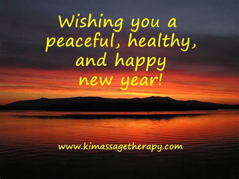 Everyone At Ki Massage Therapy Wishes You A Peaceful Healthy And Happy