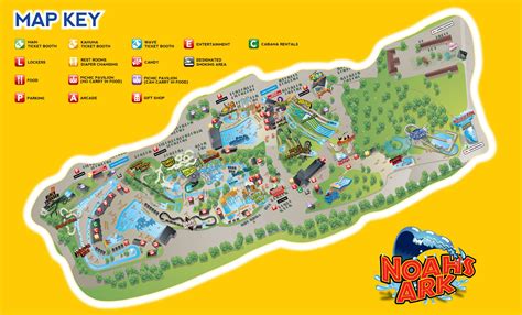 Wisconsin Dells Water Park Map Cape May County Map