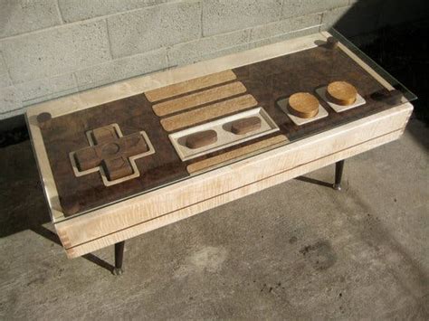 Nerds Rejoice The Nintendo Controller Coffee Table Is Real Brit Co