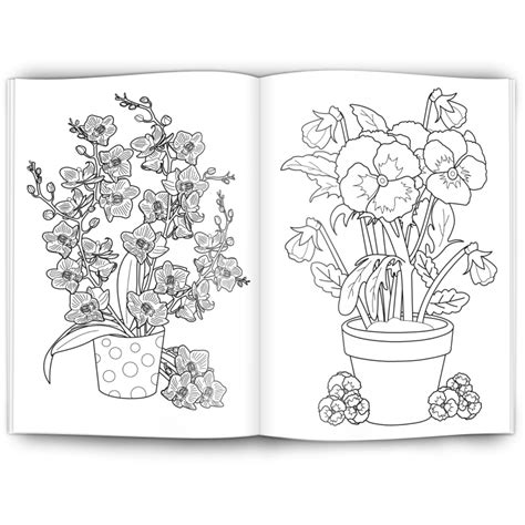 Malbuch Blumen Als Werbeartikel Werbemalbuch Shop De