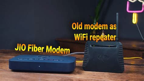 How To Make Your Own Jio Fiber Repeater Using Old Router YouTube