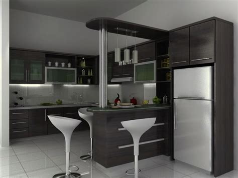 desain dapur  ruang sempit rumah minimalis rumah pantura
