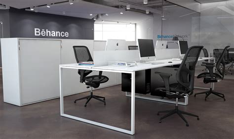 Office Concept Of Company Behance On Behance