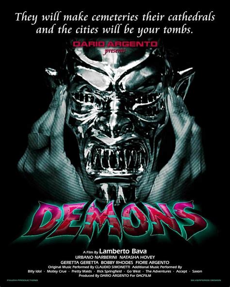 Demons Horror Movie Posters Horror Posters Classic Horror