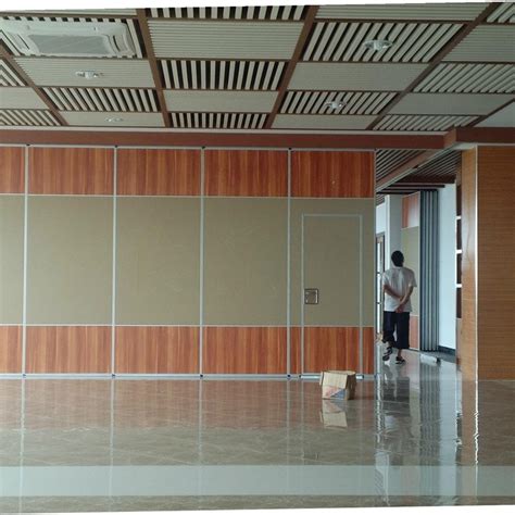 Aluminum Folding Sliding Partitions Wall Classroom Soundproofing