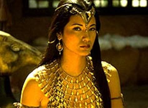 If you missed her role as sona in cradle 2 the grave or as cassandra the sorceress in the scorpion king (she was that scarcely clothed form. 魔蠍大帝 The Scorpion King