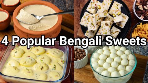 Bengali Sweets Desserts You Should Try In Popular Bengali Dessert Recipes Milk