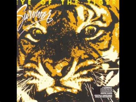 Eye of the tiger is a song by american rock band survivor. Survivor - Eye Of The Tiger(1982) - YouTube