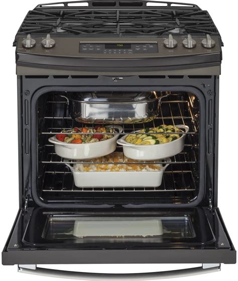 Ge Jgs750eefes 30 Inch Slide In Gas Range With Convection Power Boil