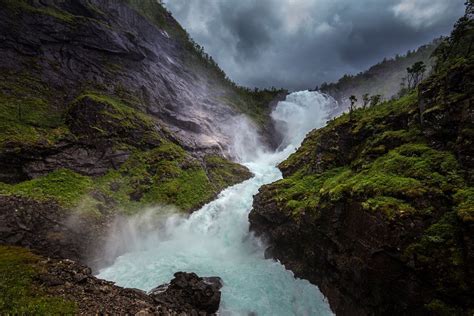 Kjosfossen Waterfall Norway By Sergey Bogomyako On 500px Waterfall
