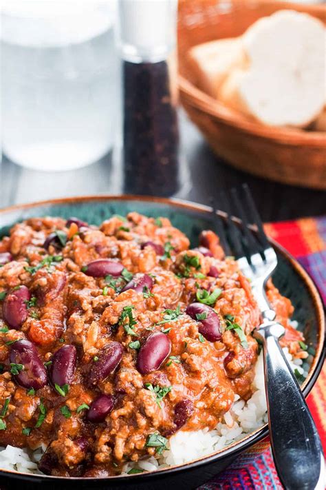 Detalle 102 imagen chili con carne receta