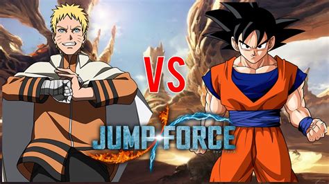 Jump Force Hokage Naruto Vs Goku Youtube