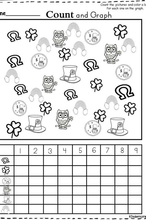 free kindergarten graphing worksheet kindermommacom