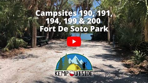 Fort De Soto Park Campsites Coastal Camping In Florida Campsite