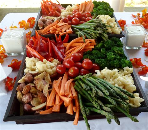 Vegetable Crudites Catering Food Displays Vegetable Platter Food Presentation
