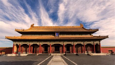 Hall Of Preserving Harmony The Last One Of The Three Main Halls In