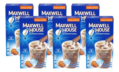 6 Pack Maxwell House International Hazelnut Iced Macao Ubuy