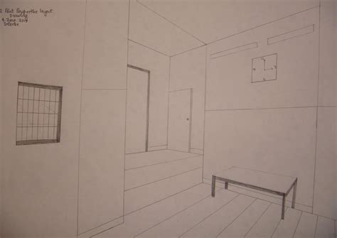 Art And Animation 2 Point Perspective Layout Drawings
