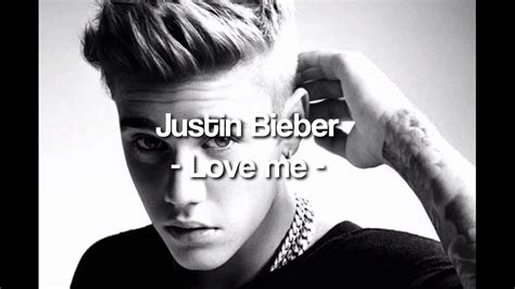 Justin Bieber Love Me Cover Youtube
