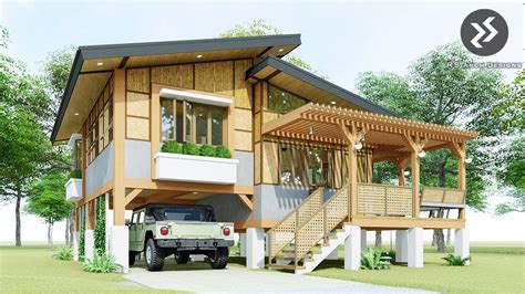 Split Level Amakan House Design With Bedrooms Elevated Native