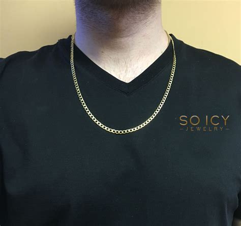 You can also filter out items that offer free shipping, fast delivery or free return to narrow down your search for men 18 inch chain! 10K Yellow Gold Hollow Cuban Chain 18-26 Inch 4.50mm