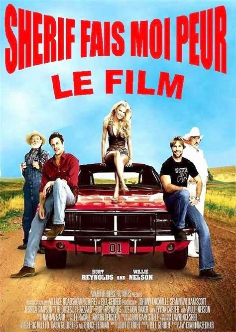 Le crissement des pneus, c'est d'la testostérone en gomme, crévindiou ! Jaquette/Covers Shérif fais-moi peur (The Dukes of Hazzard)