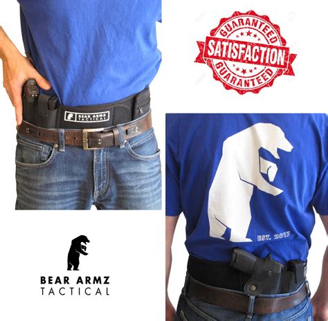 Belly Band Holster For Concealed Carry Iwb Holster Etsy