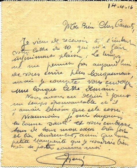 Lettre De Poilus Bataille De Verdun - Front 1ère partie : Verdun (8) « On les aura ! » avril 1916 | Jean
