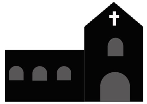 Church Silhouette Clip Art Church Png Download 24001697 Free