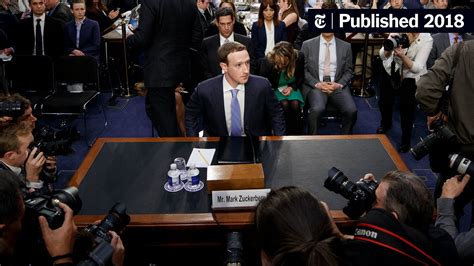 Mark Zuckerberg Testifies On Facebook Before Skeptical Lawmakers The