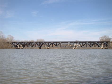 Yadkin River Railroad Bridges Pictured Here Are Three Span Flickr