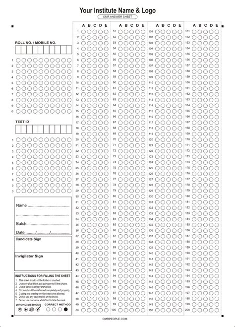 Omr Sheet Checker Software Omr Scanner Omr Software Print Planner