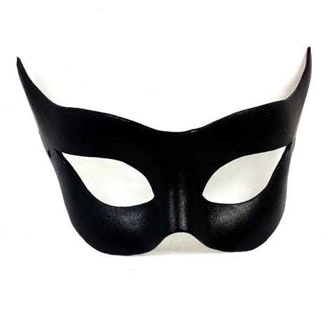 Black Leather Catwoman Mask Dominatrix Mask Fetish Mask Etsy Canada