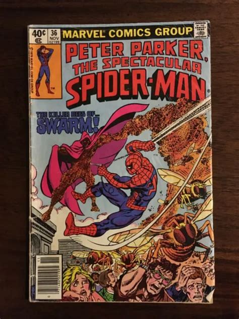 1979 Marvel Comics Peter Parker The Spectacular Spider Man 36 Swarm