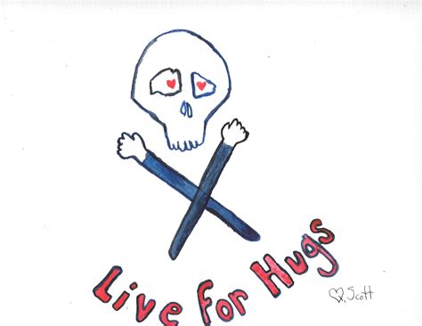 Live For Hugs Show Love