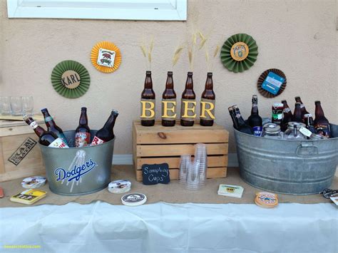 Invite a facilitator help you through the beer tasting process to encourage educated sipping. Elegant Beer themed Decorations #homedecoration # ...
