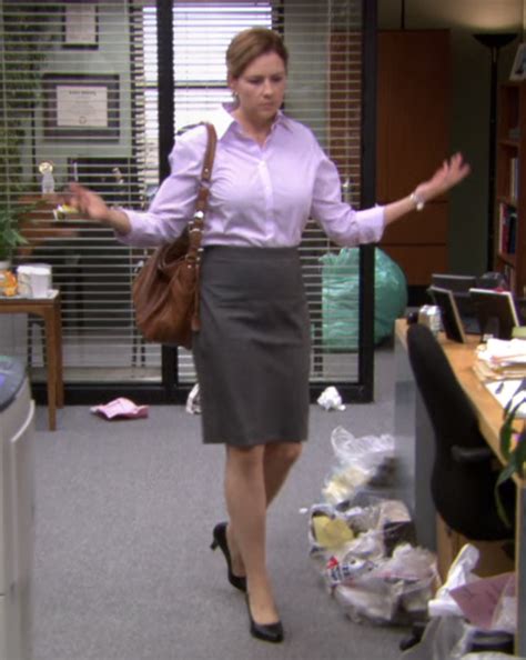 Pin By Samuel Vargas On Jenna Fischer In 2022 Work Outfits Women Sheer Tights Clothes For Women