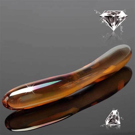Crescent Glass Dildo Anal Toys Adult Crystal Female Sex Products Pyrex Thick Crystal Glass