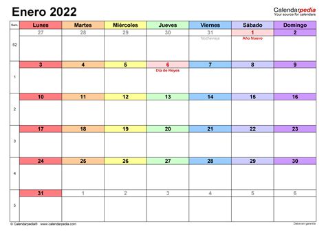 Calendario 2023 En Word Excel Y Pdf Calendarpedia Aria Art