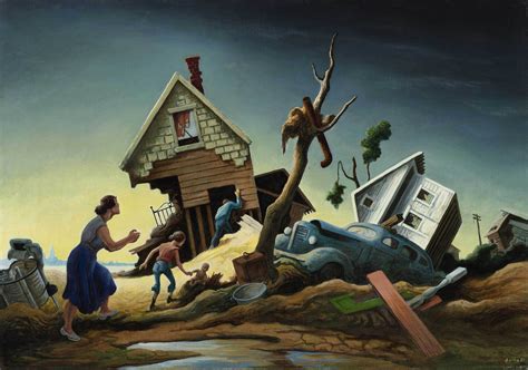 1951 Flood Painting Sells For Almost 191 Million At New York Auction